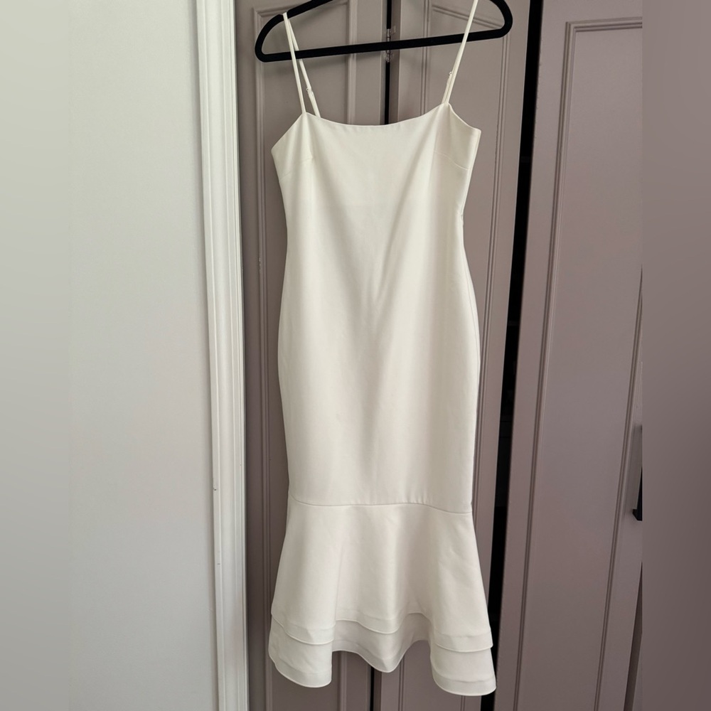 Likely White Structured Dress - Size 8